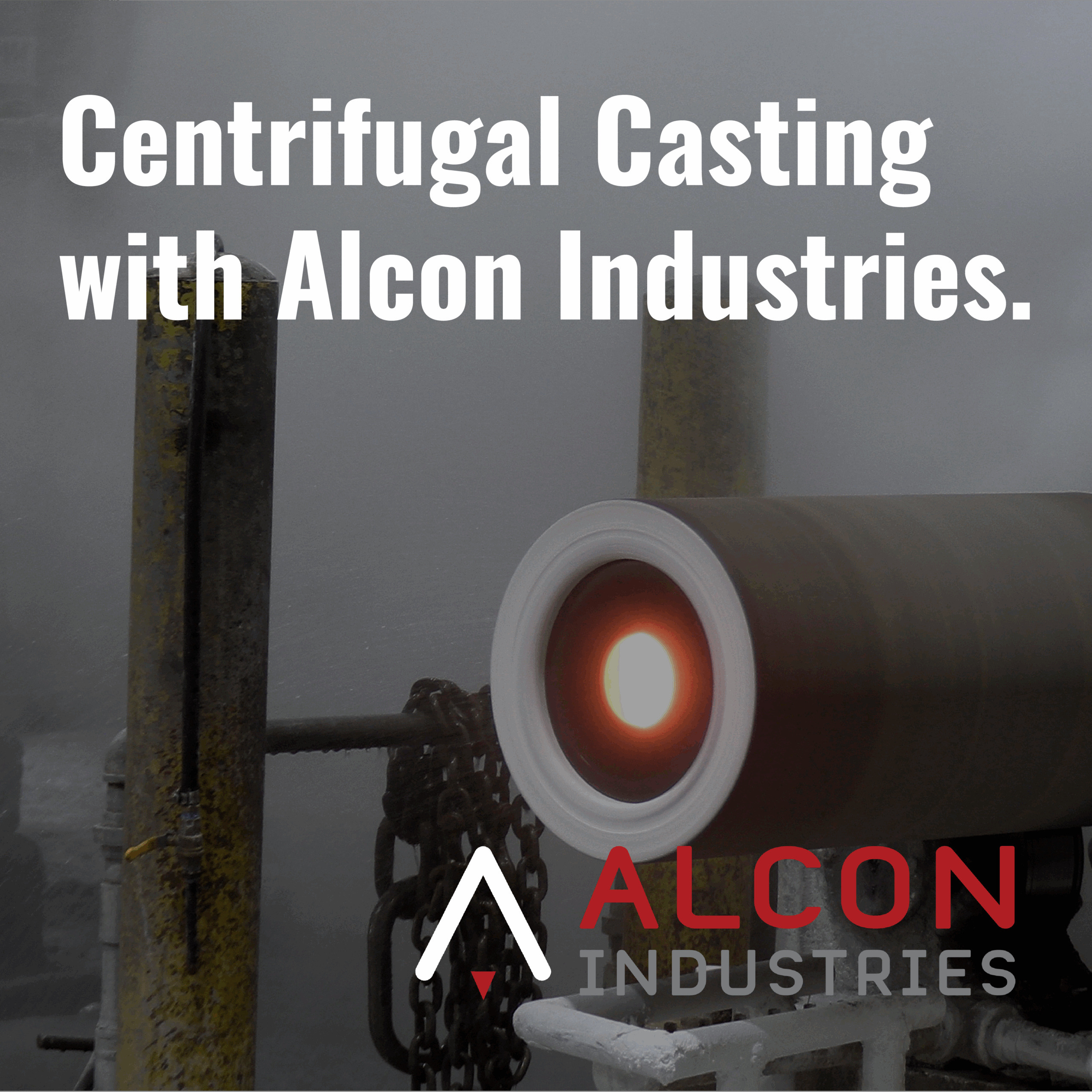 Centrifugal Casting at Alcon's facility